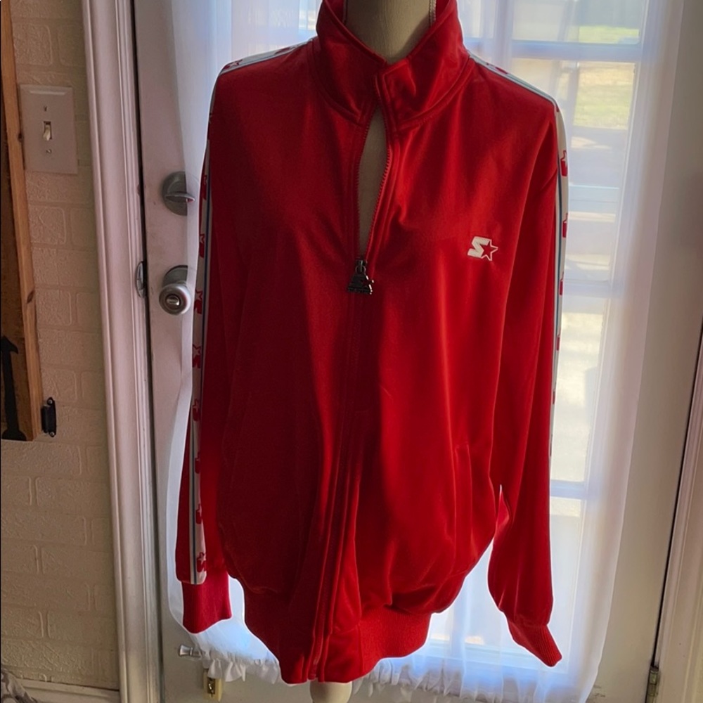 Starter zip up jacket
